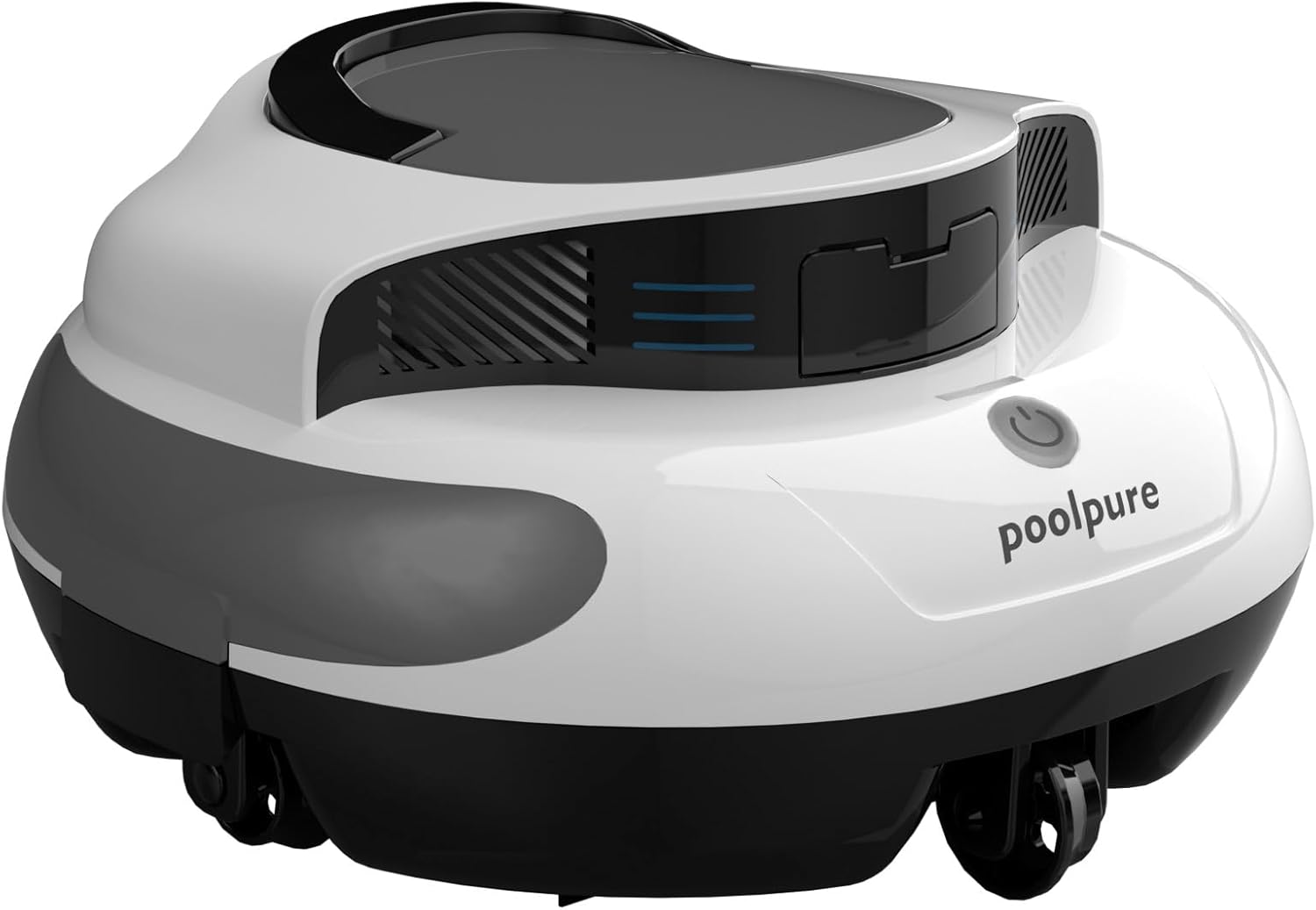 PoolPure Aquaguard SE II 2025 Upgrade Cordless Robotic Pool Cleaner with 5000mah Big Battery, 120-Min Runime, Two Adjustable Path Planning Methods, Ideal Pool Vacuum Robot for Above-Ground Pool
