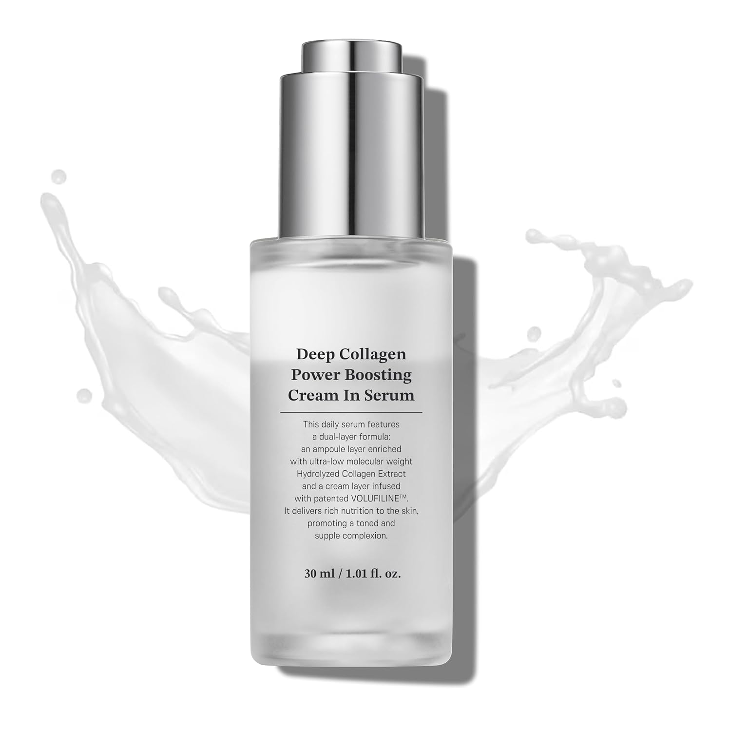 SUNGBOON EDITOR Deep Collagen Anti-Wrinkle Cream In Serum | Volufiline, Real Collagen, Skin Volumizing, Glass Skin, Elasticity for Aged Skin, Korean Skin Care, Serum for Face, 1.01 fl. oz