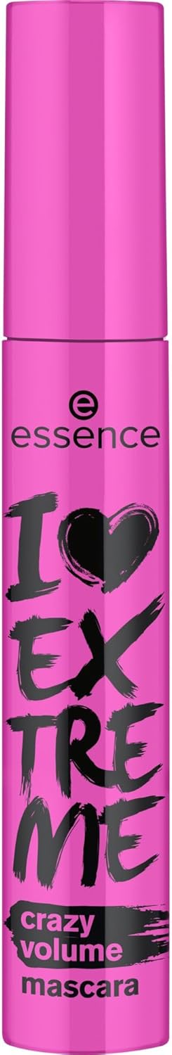 essence | I Love Extreme Crazy Volume Mascara (Pack of 1) | Intense & Dramatic Volume & Length in One Swipe | Vegan & Cruelty Free