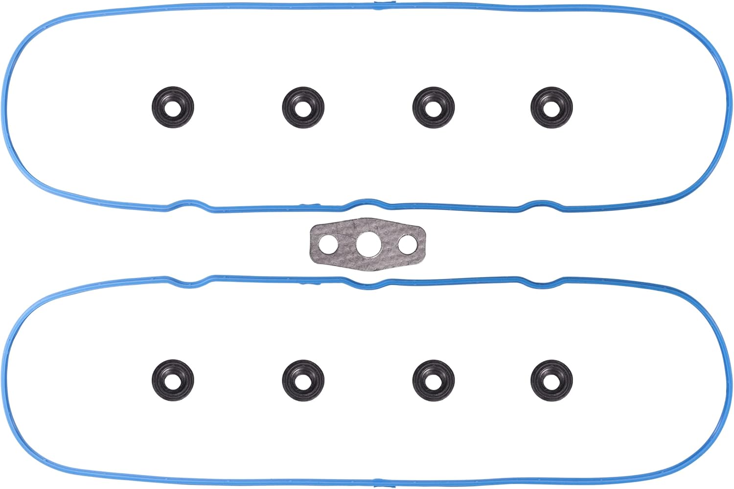 12637683 VS50504R for Chevy LS 5.3 Valve Cover Gasket 4.8 5.3 6.0 6.2L Silverado 1500 2500 3500 Suburban Tahoe Trailblazer GMC Sierra Yukon Envoy Cadillac Escalade VS50504R1 VS50250A.
