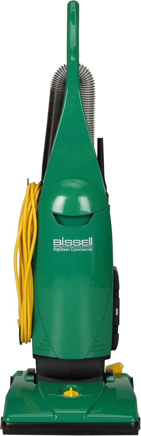 BISSELL BigGreen Commercial PowerForce Bagged Lightweight, Upright, Industrial, Vacuum Cleaner, BGU1451T