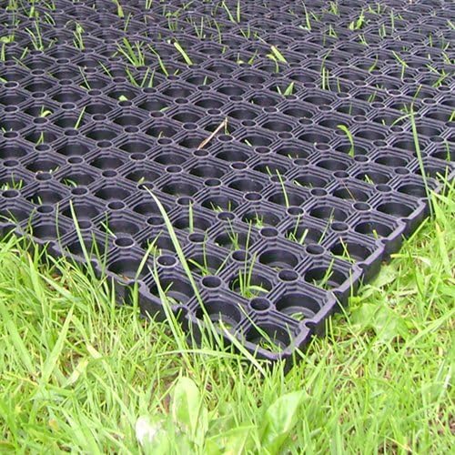 The Shopfitting Shop Heavy Duty Rubber Grass Mat 1.5m x 1m x 23mm Thick Childrens Playground Garden Safety Floor Matting