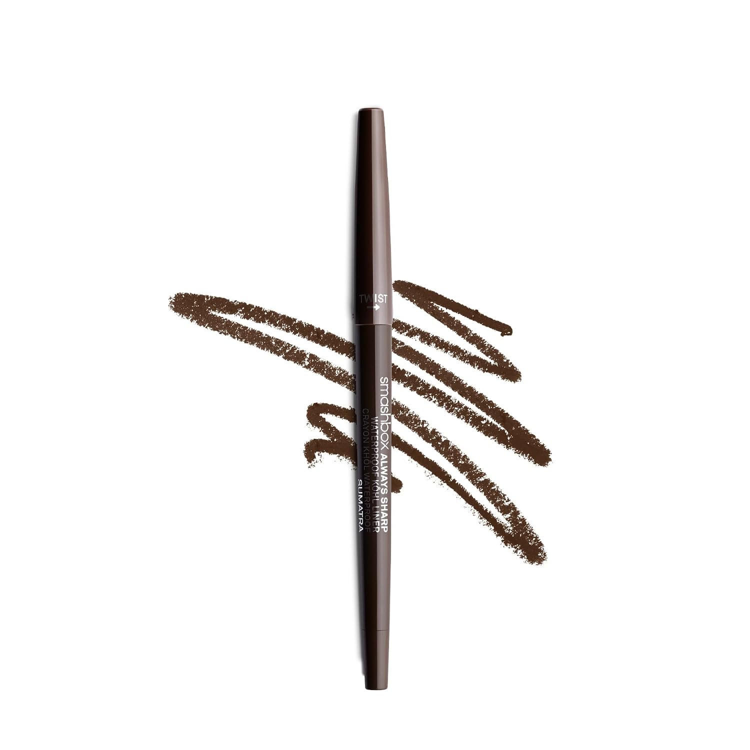 Smashbox Always Sharp Longwear Kohl Eyeliner Pencil | Self-Sharpening Cap When You Twist | Long Lasting, Waterproof Eyeliner, 0.01 Ounce