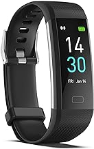ENGERWALL Fitness Tracker with Step Counter/Calories/Stopwatch, Activity Tracker with Heart Rate Monitor, IP68, Health Tracker with Sleep Tracker, Smartwatch, Pedometer Watch for Women Men Kids