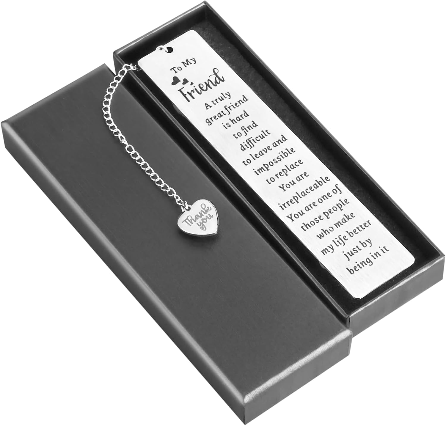 Ouligay Metal Best Friend Bookmark for Women Book Lover Gifts Book Marks Accessories for Reading Special Friends Friendship Gifts for Friend Graduation Birthday Bookish Bestie Teacher Readers Her