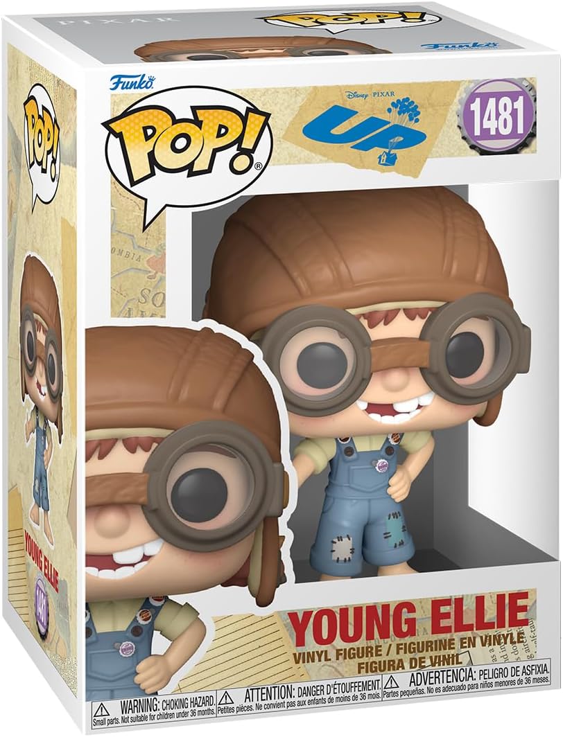 Funko Pop! Disney: UP – Young Ellie - up - Collectable Vinyl Figure - Gift Idea - Official Merchandise - Toys for Kids & Adults - Movies Fans - Model Figure for Collectors and Display