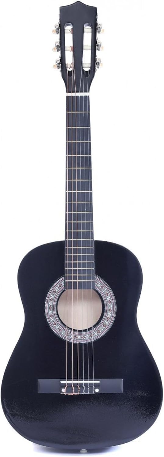 Oypla Black 34" Half Size 1/2 6 String Classical Acoustic Guitar