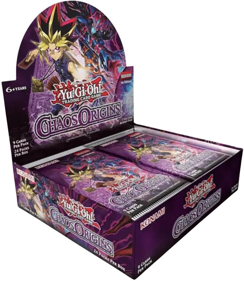 Yu-Gi-Oh! Chaos Origins Booster Box (1st Edition) - 24 Packs