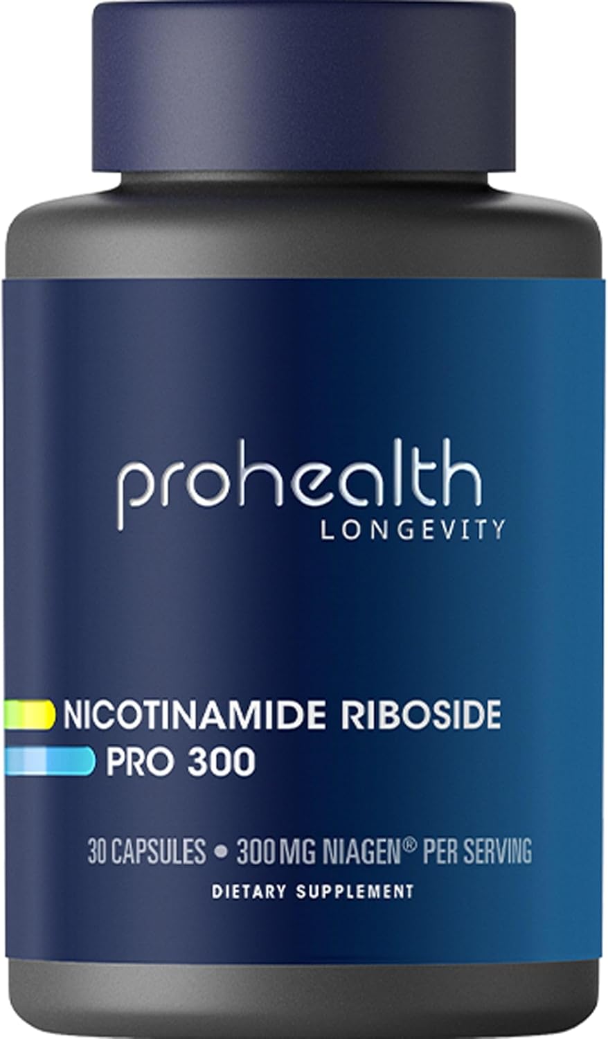 ProHealth Nicotinamide Riboside Pro 300. 300mg Patented Niagen NR (The Active Ingredient in NMN) Plus 150mg TMG. Equivalent to 414mg of NMN. NAD Supplement Boosts NAD. Proven in 300 Studies. 30 svgs