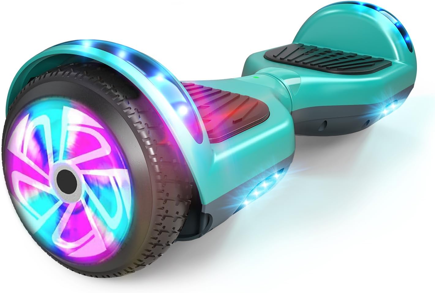 FLYING-ANT Hoverboard, 6.5 Inch Self Balancing Hoverboards with Bluetooth and Flashing LED Lights, Hover Board for Kids Teenagers