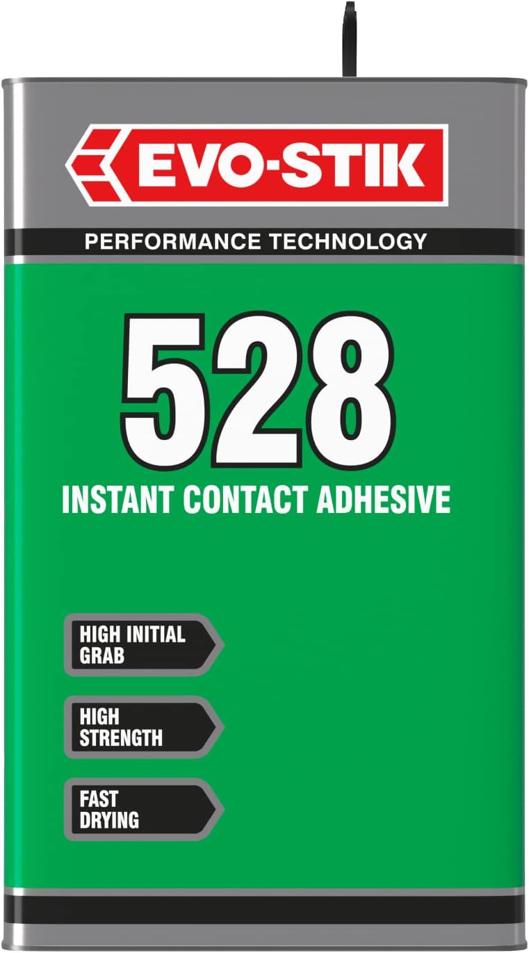EVO-STIK 528 Instant Contact Adhesive 5l - Multipurpose Adhesive