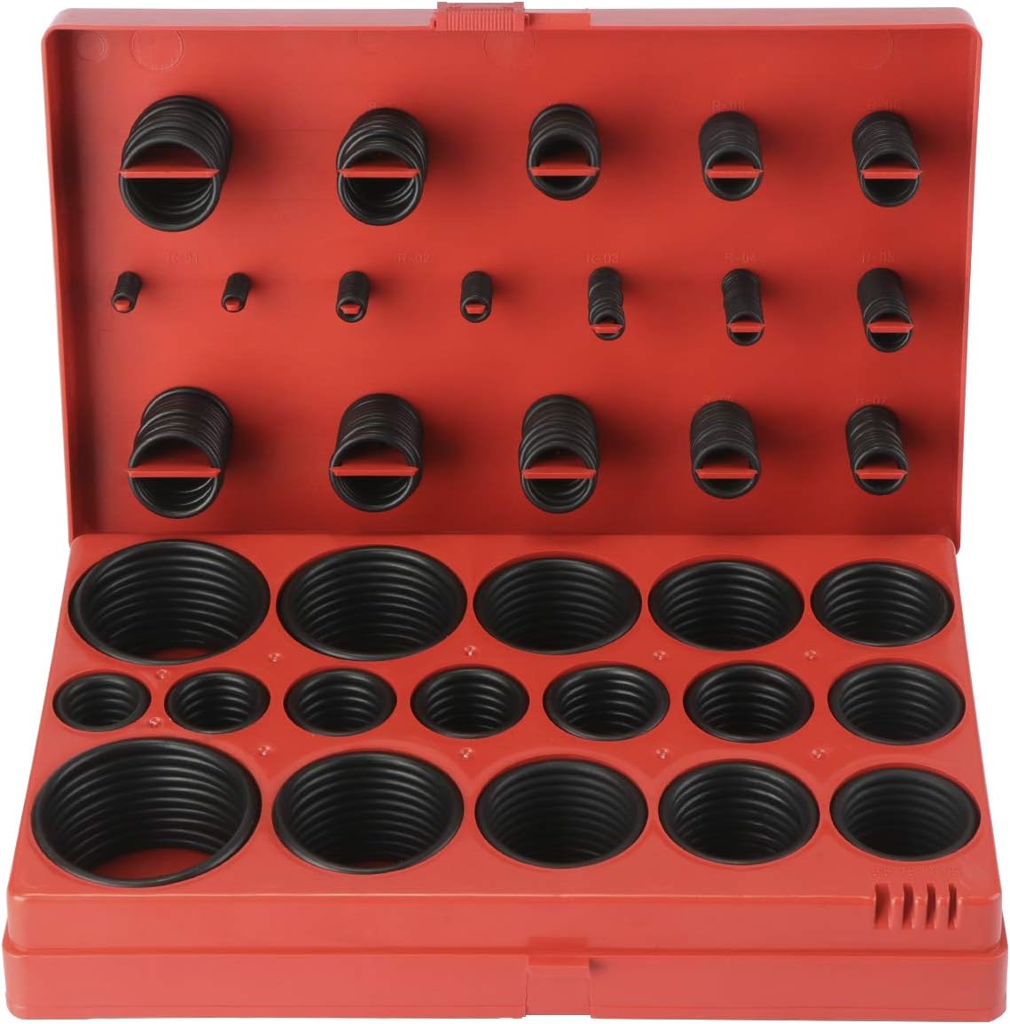 OCGIG 419 PCS O-Ring Assortment Set Metric Kit Universal Rubber O Ring Gasket Automotive Seal