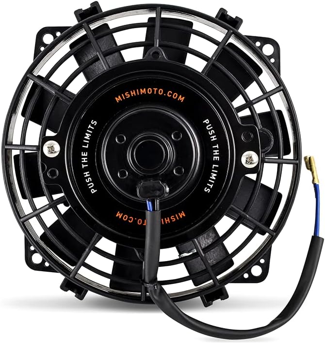 Mishimoto MMFAN-6 Slim Electric Radiator Fan, 6 in, 12 Volts, Black