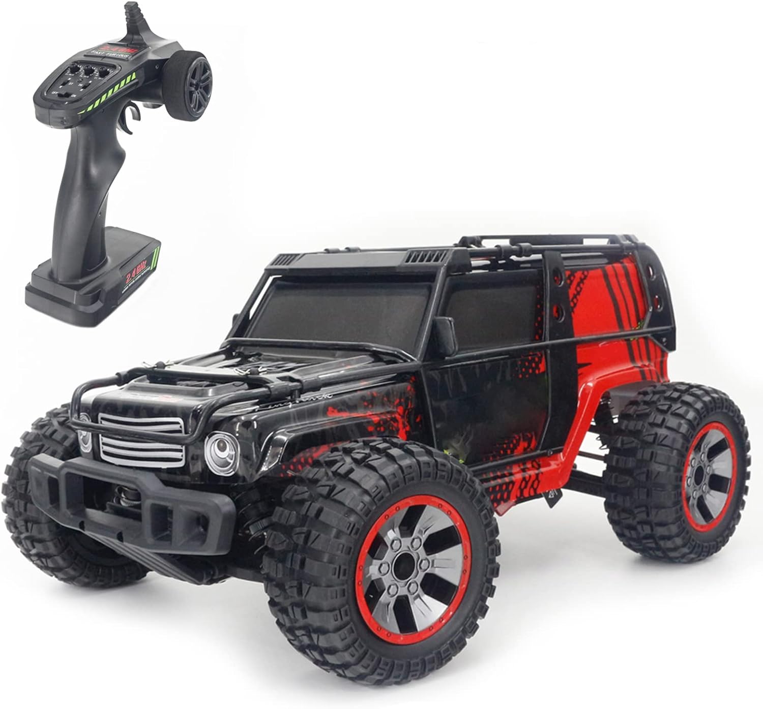 Hanzete RC Off-road Car 1:10 2.4G RC Car 50km/h High Speed Car 4WD RTR