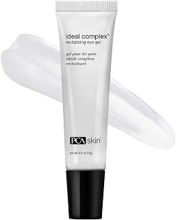 PCA SKIN Ideal Complex Revitalizing Eye Gel, Restorative Eye Gel, Upper and Under Eye Serum, 0.5 oz Tube