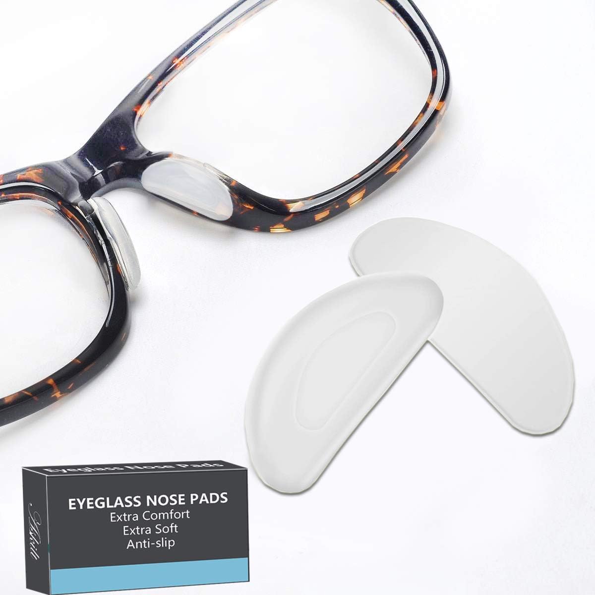 Eyeglass Nose Pads, Adhesive Anti-Slip Nose Pads