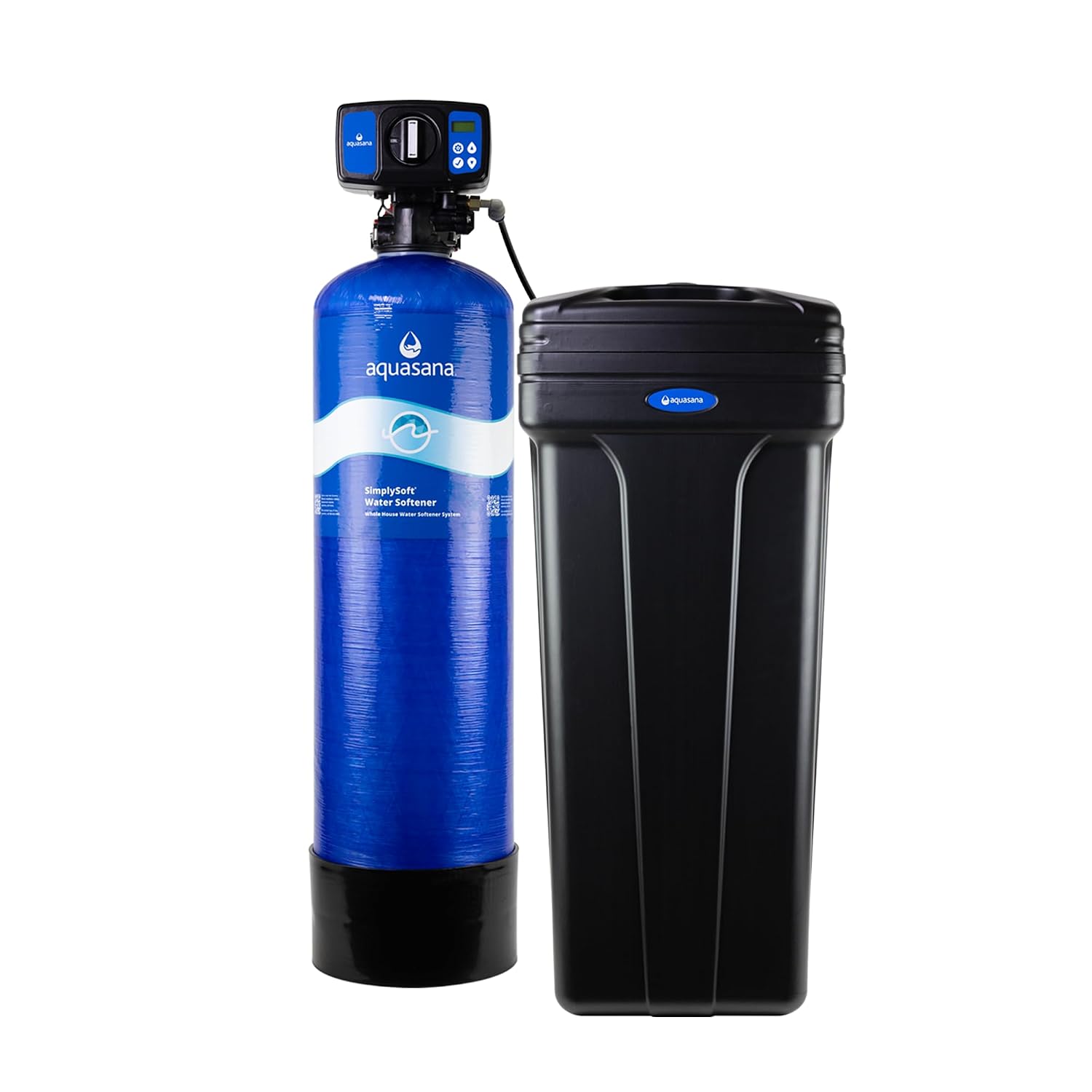 Aquasana SimplySoft 40K Grain Whole House Water Softener | WH-SF40-BASE