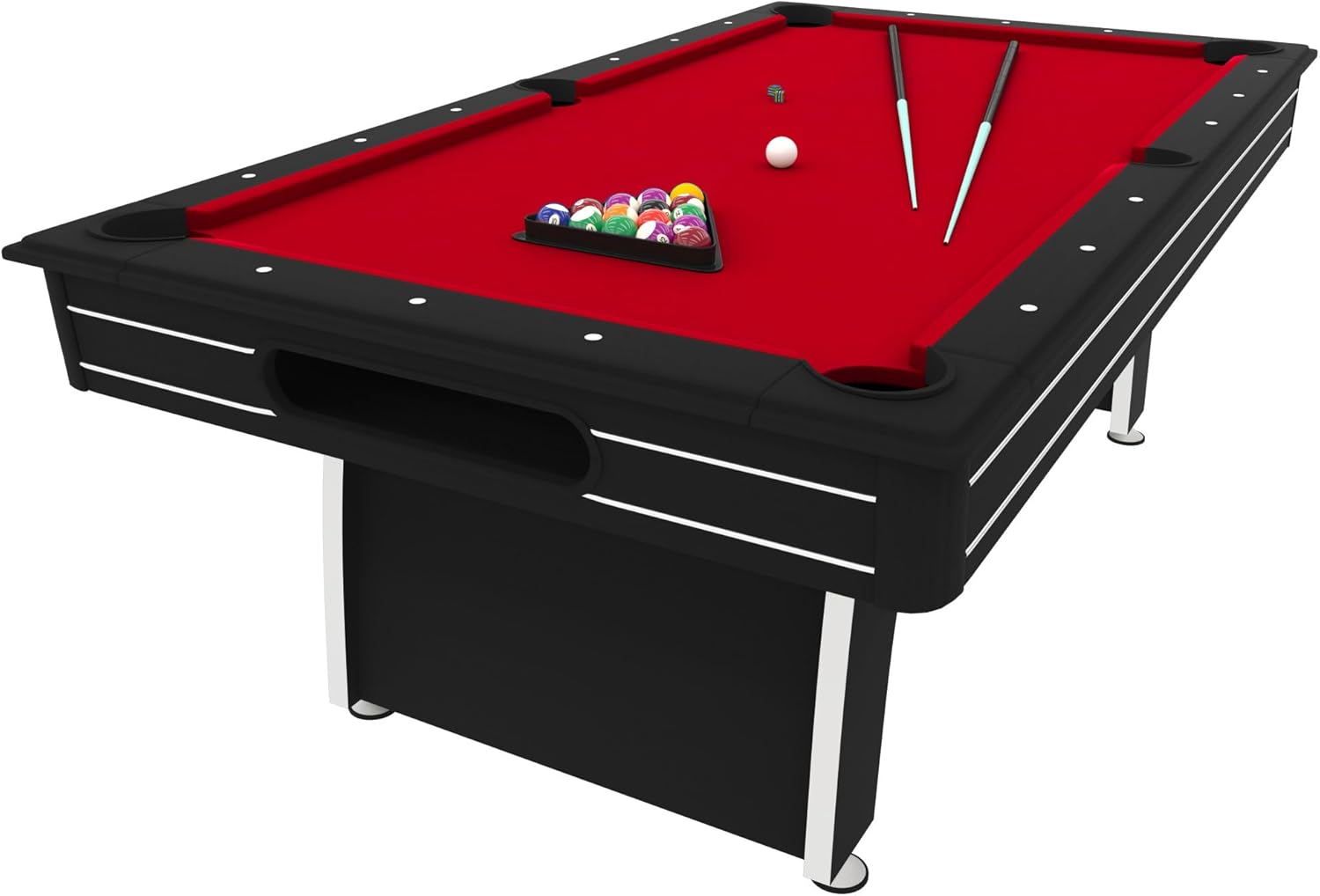 Fat Cat Tucson 7' Pool Table with Automatic Ball Return, Includes Billiard Accessories for Play Out of The Box
