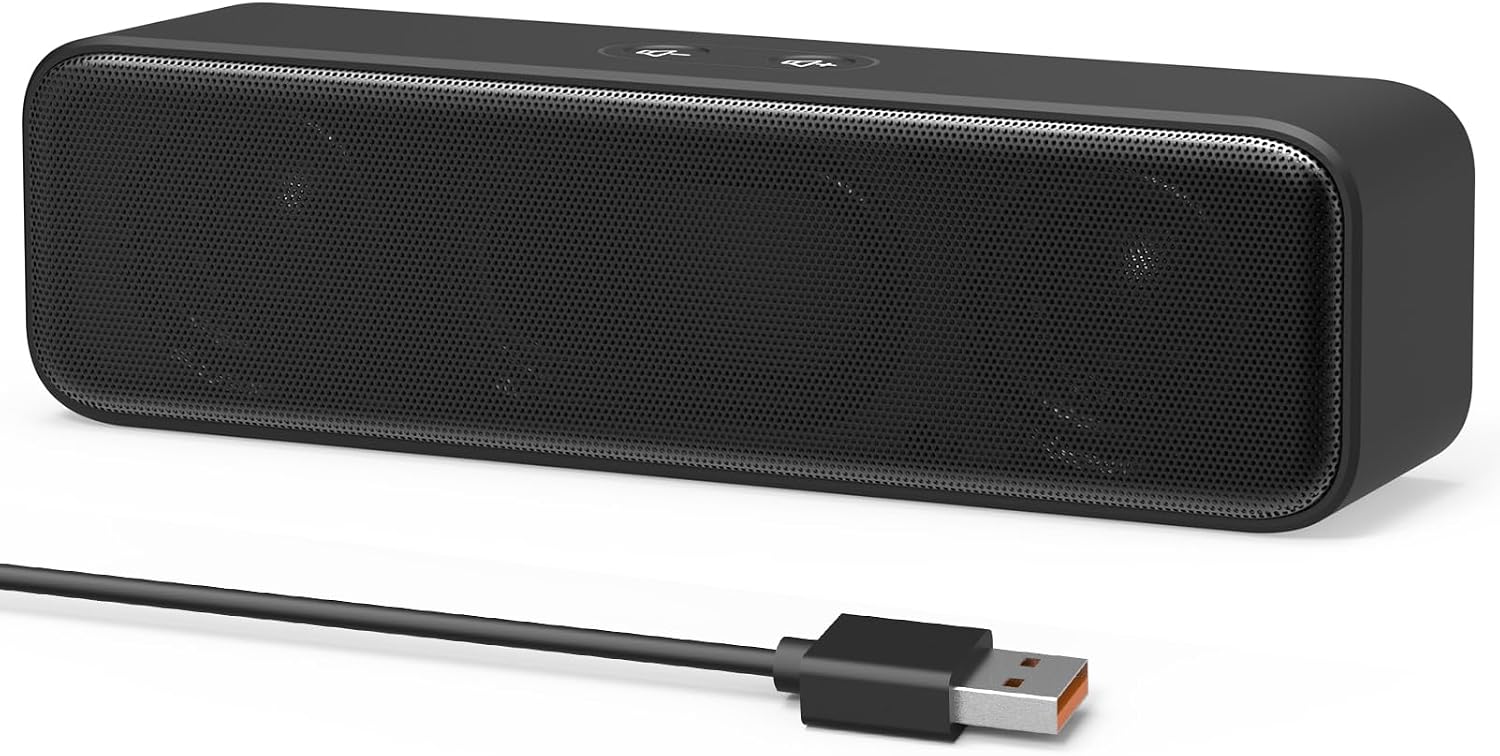 Computer Speakers for Desktop PC Laptop Monitor, Upgraded Touch Controls