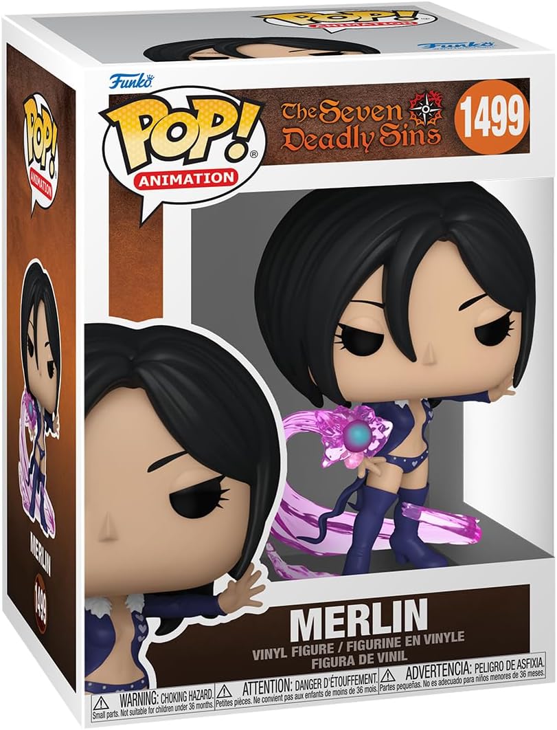 Funko POP! Animation: Seven Deadly Sins - Merlin - Collectable Vinyl Figure - Official Merchandise - Toys for Kids & Adults - Anime Fans - Model Figure for Collectors and Display