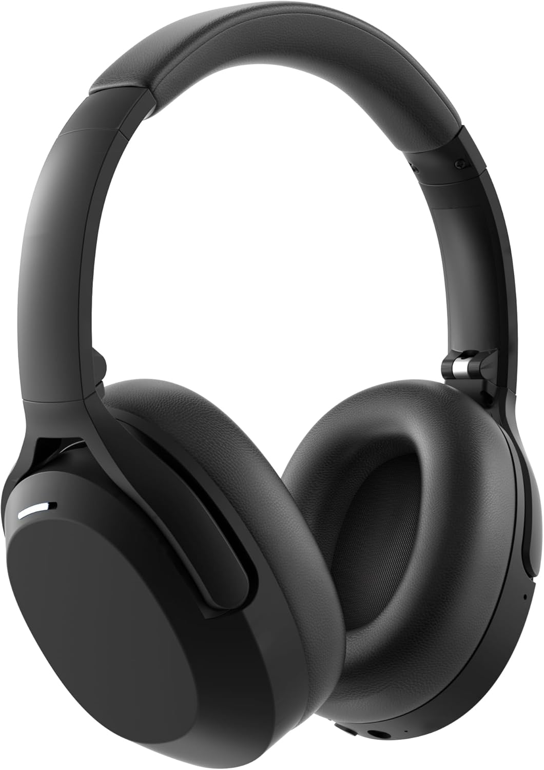 Rebocico Active Noise Cancelling Headphones, Wireless Bluetooth Over-Ear Headphone with Microphone,120H Playtime, Foldable Overhead Headphones with Deep Bass, Fast Charging for Home Travel Office