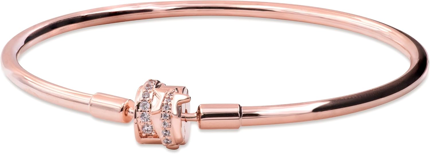 Pandora Moments Sparkling Shooting Star Clasp Bangle
