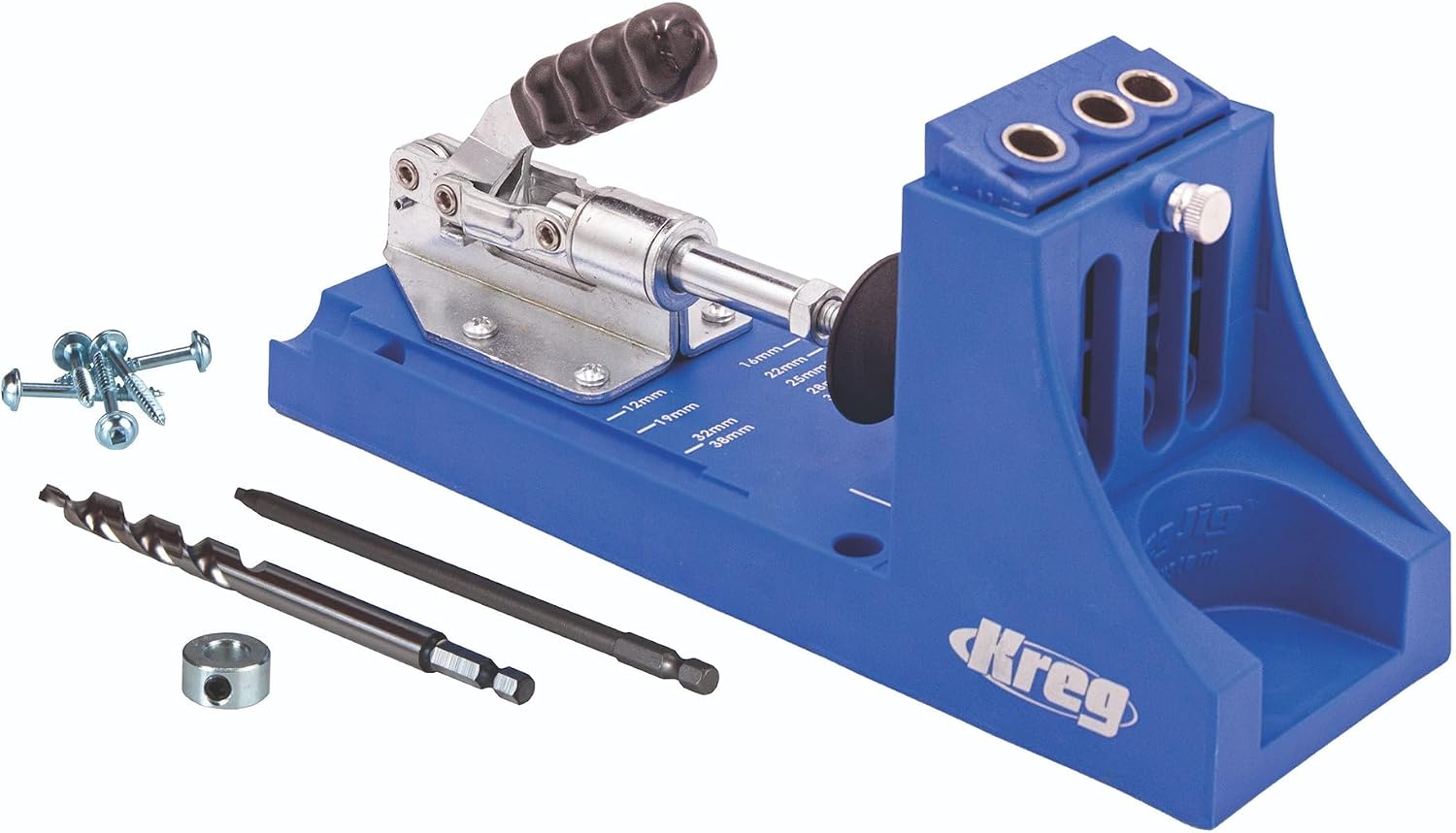 Kreg Pocket Hole Jig K4, Woodworking Tool, Durable & Convenient