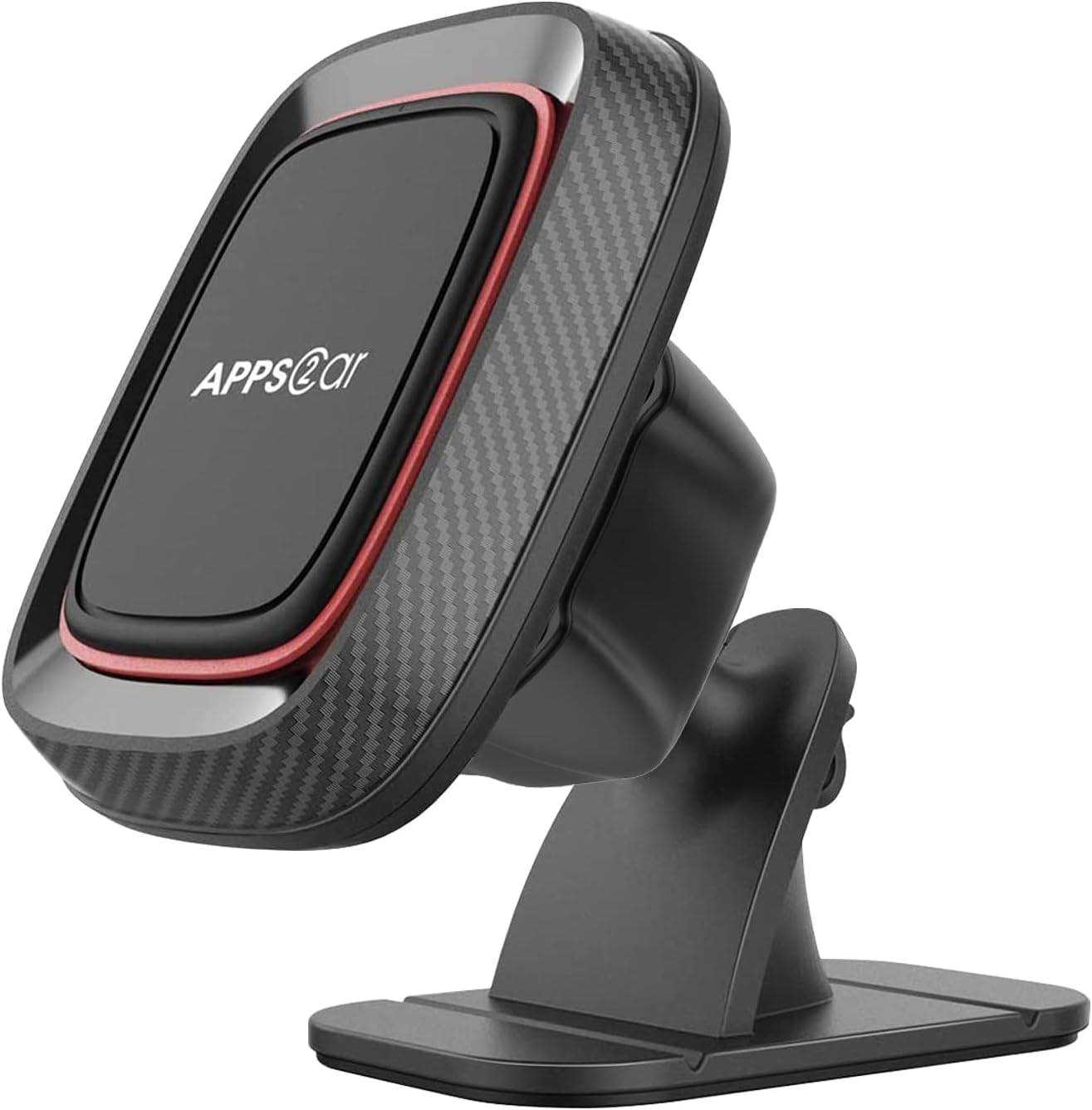 APPS2Car Magnetic Phone Mount, 360° Dashboard Holder, Universal Car Phone Magnet Compatible With iPhone 11 Pro XS Max X 8 Samsung Oneplus