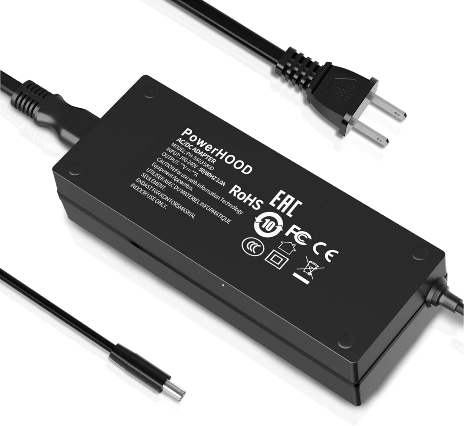 19V AC/DC Adapter Compatible with Acemagic AX17 Intel Alder Lake N97 17.3-Inch FHD Display Gaming Laptop Computer PC 19VDC DC19V 19volt 19.0 Volts Power Supply Cord Charger PSU Mains