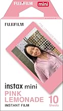 FUJIFILM Instax Mini Pink Lemonade Film - 10 Exposures