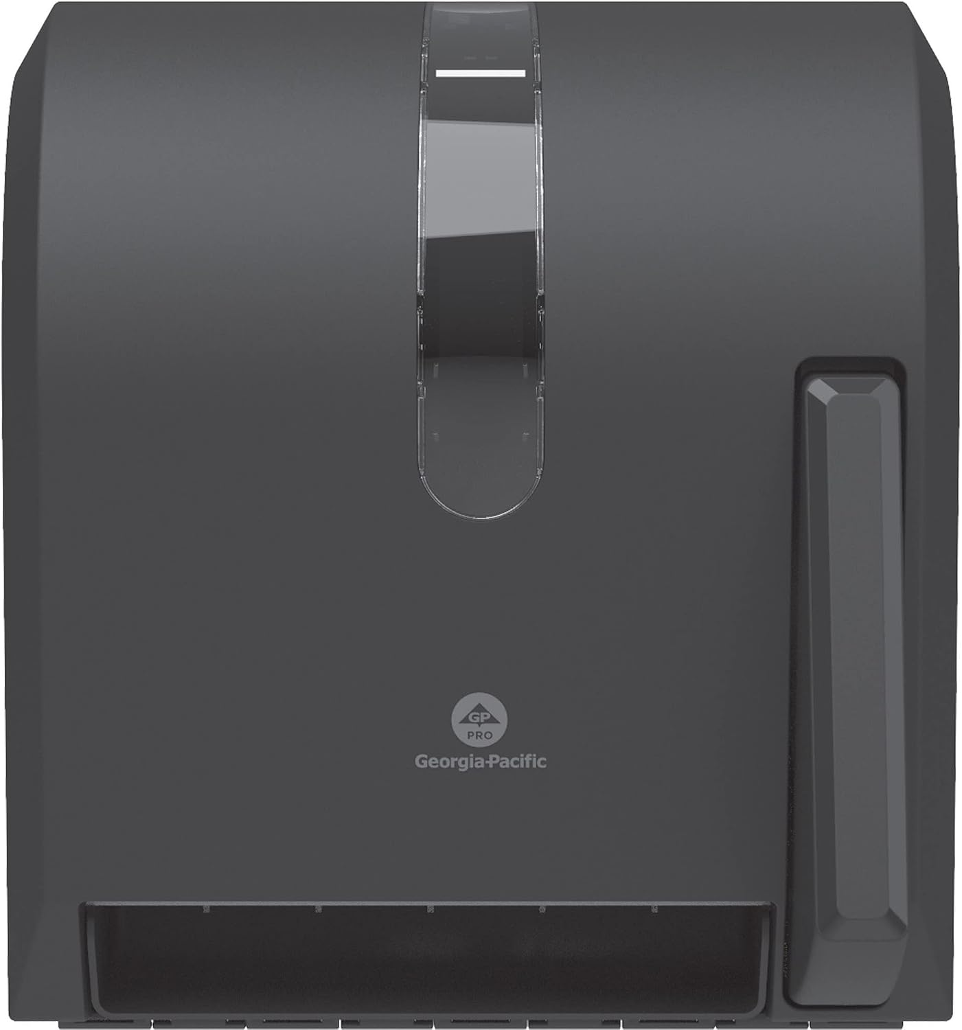 Georgia-Pacific Push Paddle Roll Paper Towel Dispenser by GP PRO, 54338A, Black