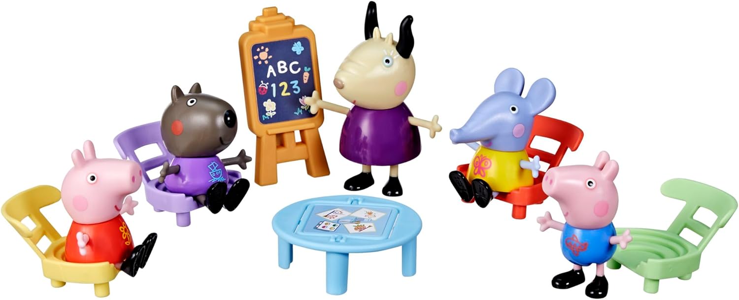 Peppa Pig Peppa's Playgroup Playset, Pink