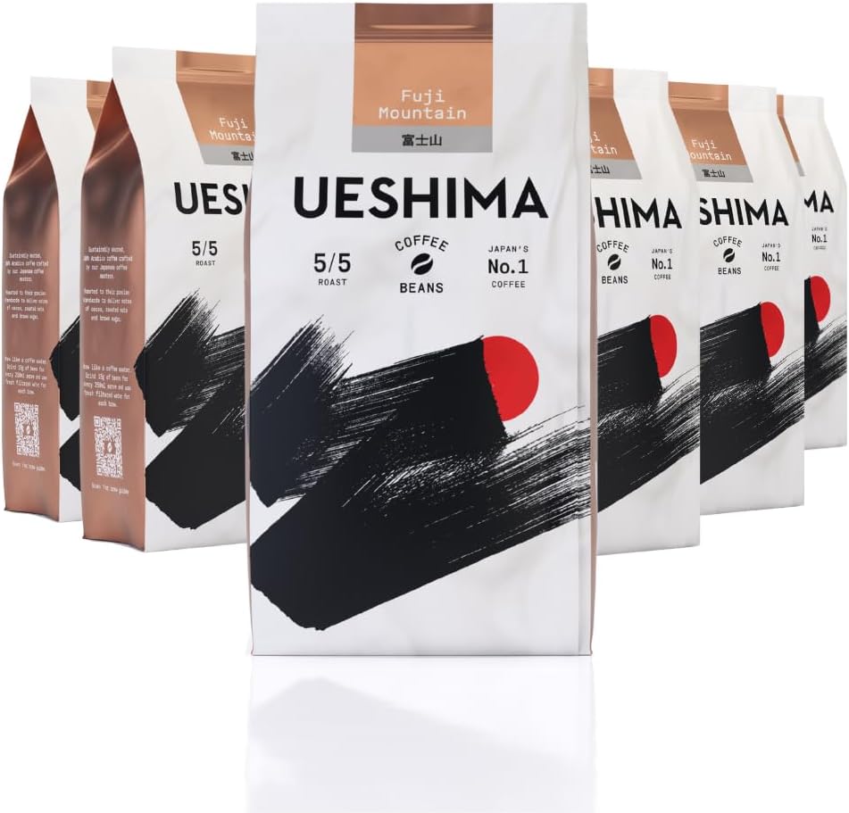 Ueshima Fuji Mountain Coffee Beans 200g (Pack of 6)