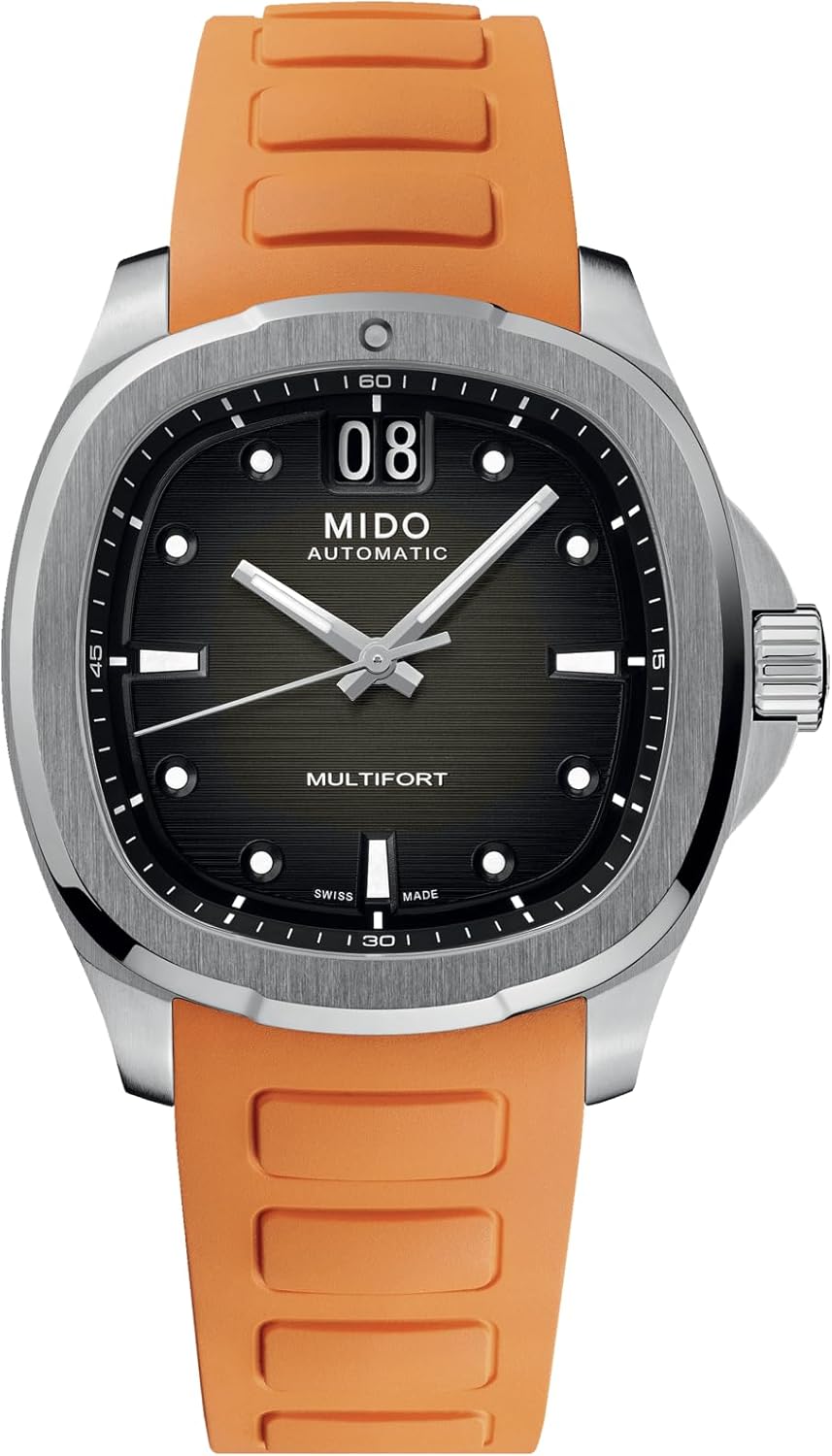 MIDO Multifort TV Big Date - Swiss Automatic Watch for Men - Stainless Steel, 40mm Case