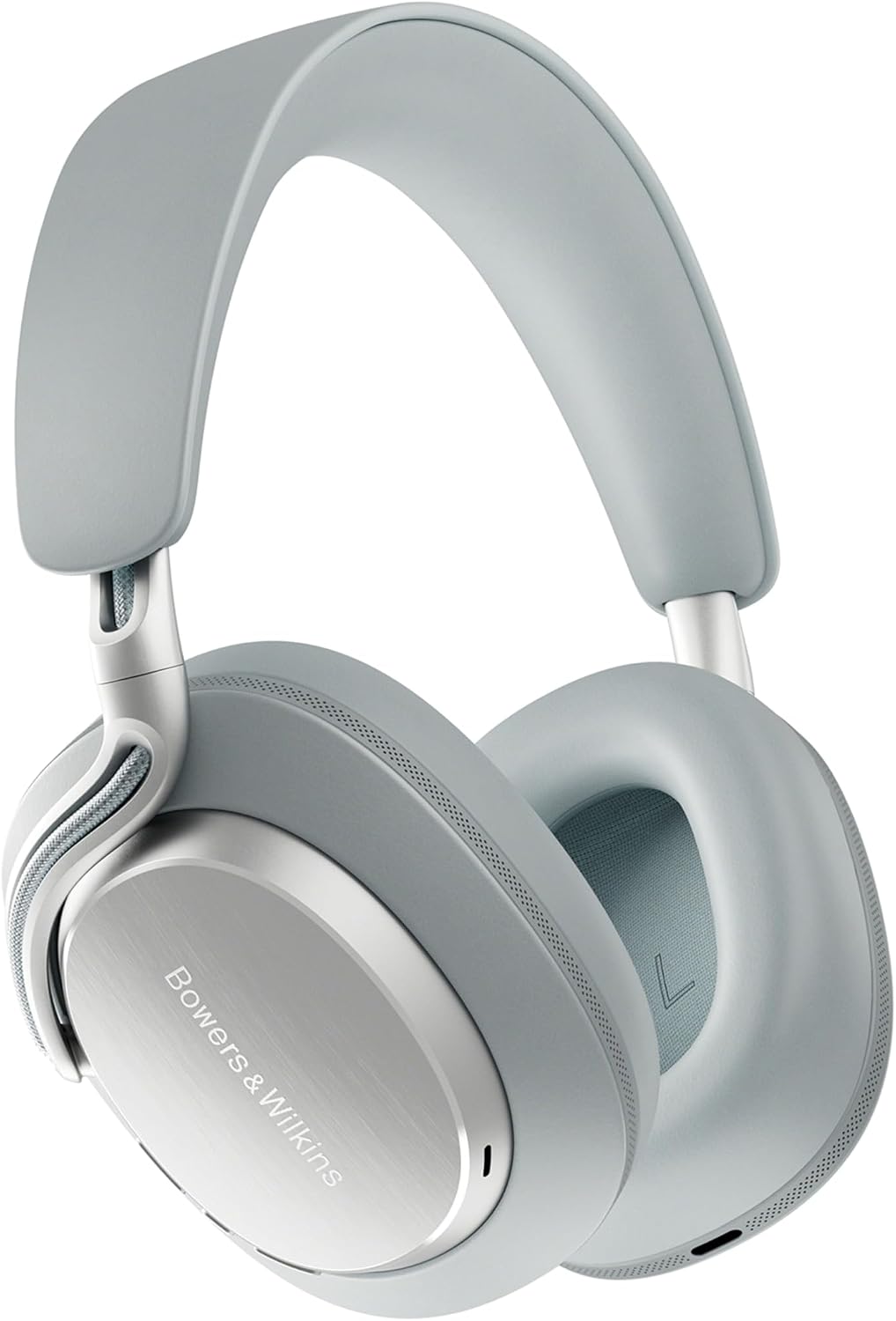 Bowers & Wilkins Px8 S2 Wireless Over-Ear Headphones, Pearl Blue, Bluetooth Headphones with Active Noise Cancelling, Hi-Res Audio, 30 Hours of Playtime, USB-C 15-Min Quick Charging