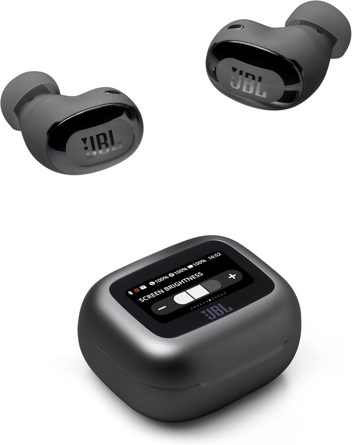 JBL Live Buds 3, Wireless Earbud Headphones with Bluetooth, 40h Battery Life, True Adaptive Noise Cancelling and High-Resolution JBL Signature Sound, IP55 Waterproof, Black