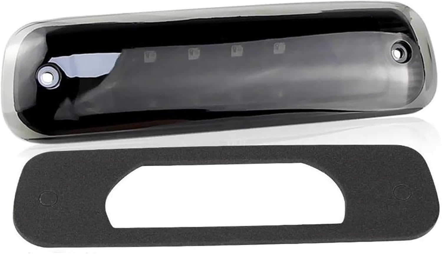 Third High Mount Brake Stop Light Car 3rd Tail Rear Lamp For Jeep For Cherokee For XJ 1997-2001(Black)