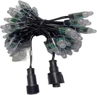REXTiN® WS2811 LED String Pixels Digital Lights Addressable Waterproof RGB Full Color 12mm DC 5V (DC5V 500pcs)