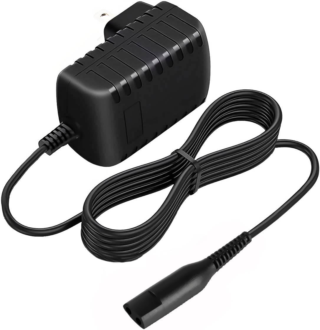 Braun Shaver Charger for Braun Series 7 3 9 5 8 6 1, 12V 400MA Charger Cord for Braun S3 S6 S7 S8 S5 S9 S1 Electric Razor Replacement Trimmer Wall Power Supply Charging Cord US Adapter