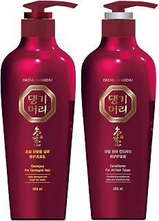 Daeng Gi Meo Ri Nourishing Shampoo & Conditioner Set - Strengthens and Promotes Hair Growth, 16.9 fl oz (500 ml) Each