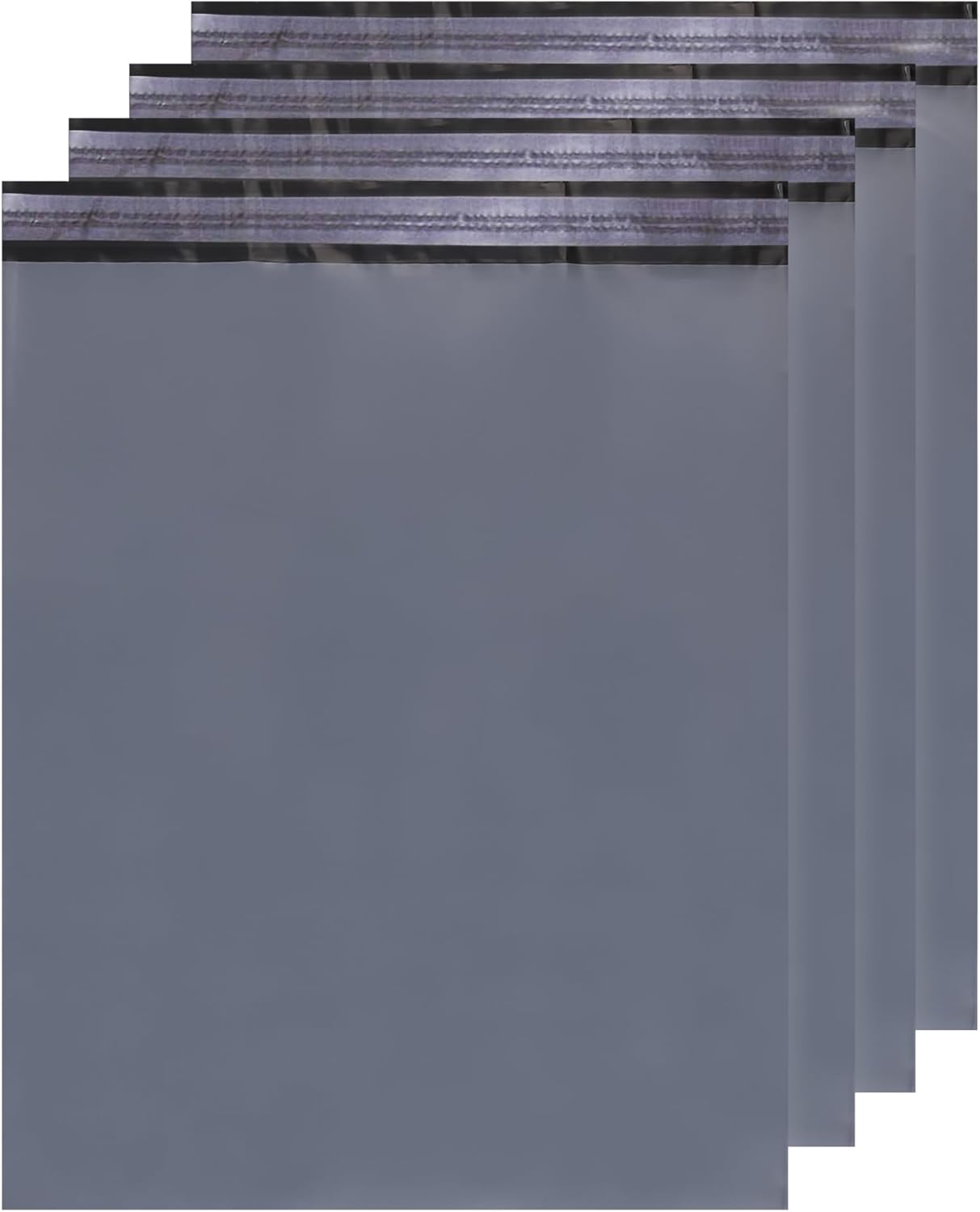 Double Dragon 12"x 16" Self-Seal Grey Mailer Bags | Tamper-Proof, Sturdy & Durable | Polythene Plastic Packaging Envelops for Mailing, Postage, Parcel Shipping & Delivery (Pack of 50)