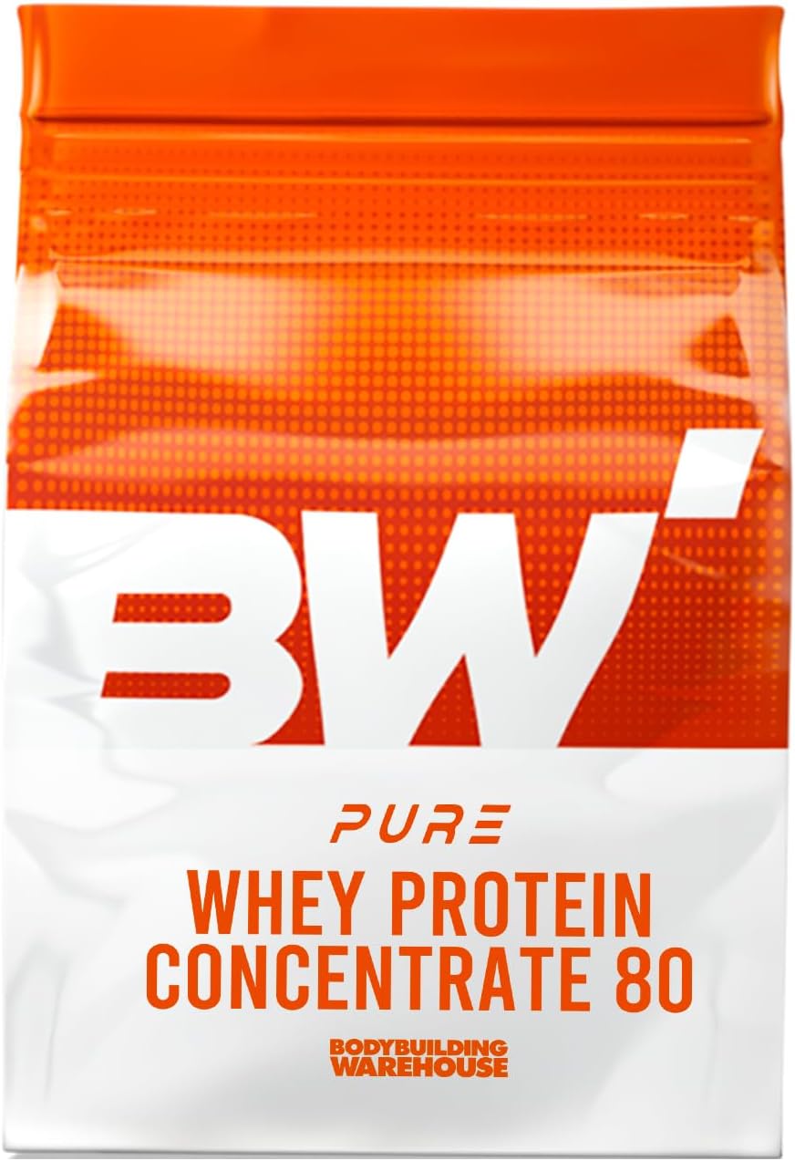 Pure Whey Concentrate 80 Protein Powder - Excellent Amino Profile for Lean Muscle Building, Growth and Recovery. Grass-fed, Low & No Added Sugar - Banana Peanut Butter, 1kg