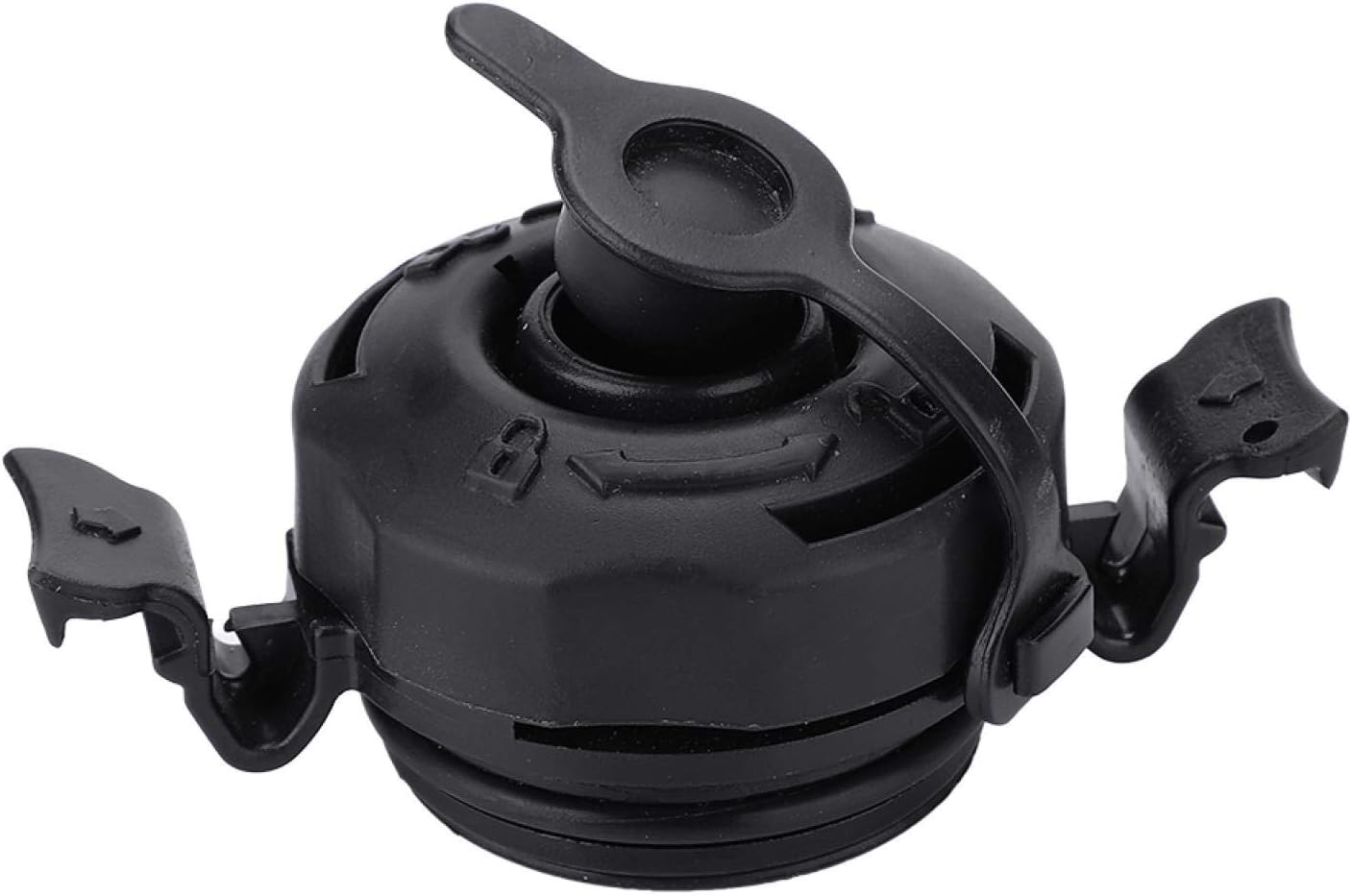 Air Mattress Valve, Intex Air Mattress Parts, Air Mattress Plug Replacement, 3 in 1 Air Valve Secure Seal Cap for Intex Inflatable Airbed Mattress with 45mm Holes (Black)