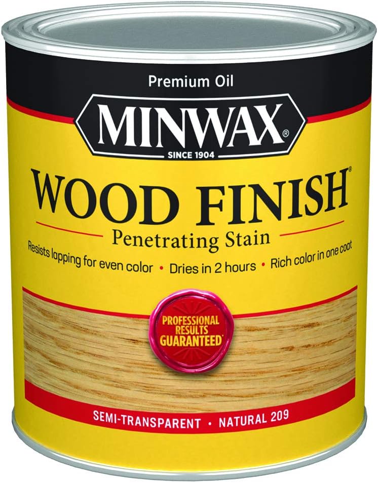 Minwax 70000444 Wood Finish, Natural, 1 Quart