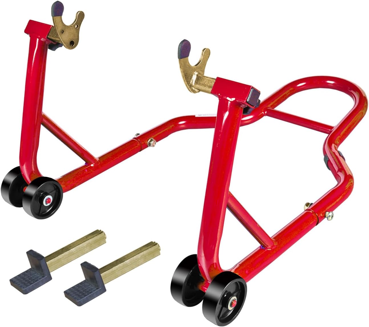 Motorcycle Stand Rear Combo Wheel Lift Stands, 500Lbs Capacity,Swingarm Spool Paddock Stands for Sport Bike,Fit for Yamaha Honda Kawasaki