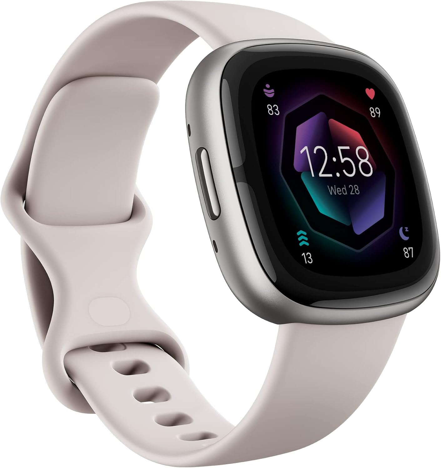 Google Fitbit Sense 2 Health and Fitness Smartwatch with built-in GPS, advanced health features, up to 6 days battery life - Compatible with iOS 15 or higher & Android OS 9.0 or higher