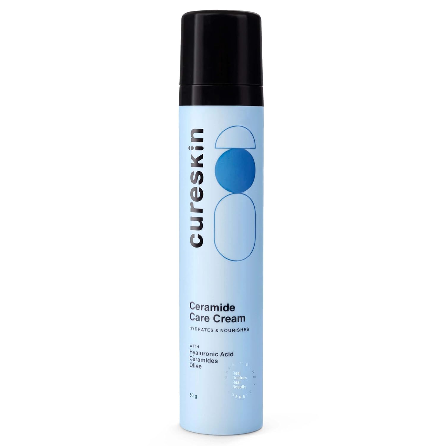 Cureskin Ceramide Moisturizer SPF 40 PA+++ Skin Barrier Repair Face Moisturizer for Men and Women | Hyaluronic Acid Moisturizer for Face | Anti Aging Cream for Women and Men