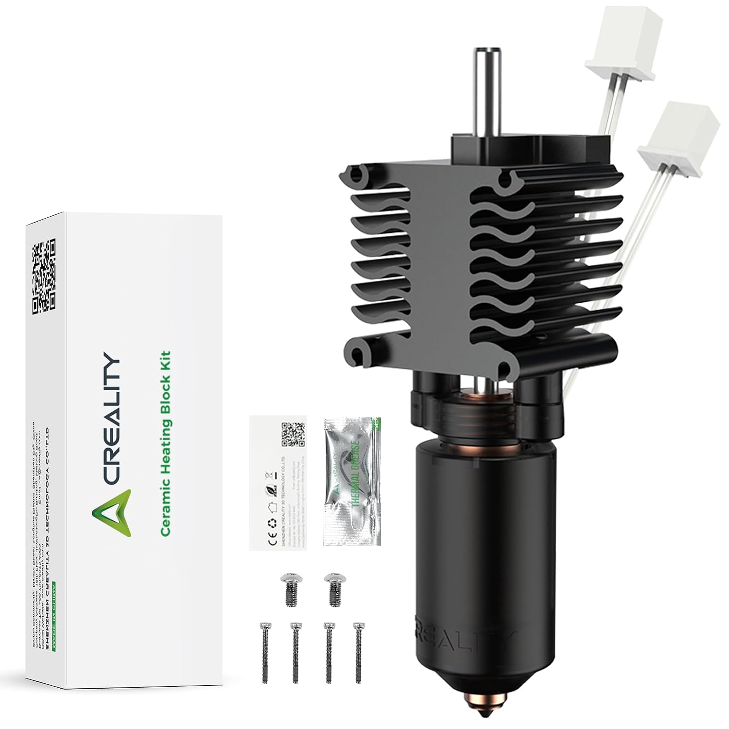 Creality Official Hi Hotend Kit, Upgrades Ceramic Heating Block Kit, Unicorn Quick Swap 3D Printer Nozzle, High Flow Extruder Heater Block, All Metal Integrated Accessories for Creality Hi Combo