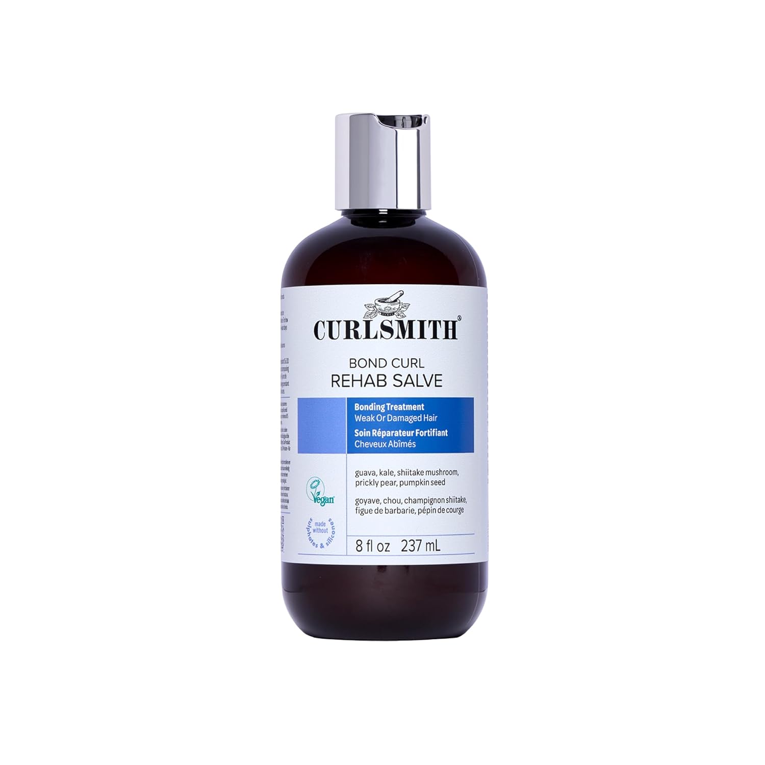 CURLSMITH Bond Curl Rehab Salve - Protein-Rich Treatment, Bond-Building Hair Treatment, For All Curl Types, Vegan & Cruelty Free