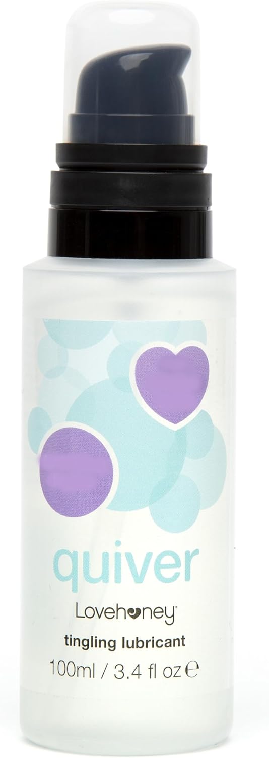 Lovehoney Quiver Tingling Water Based Lube Gel - 100ml